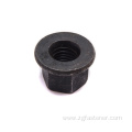 Hexagon with medium nuts black oxide DIN6331